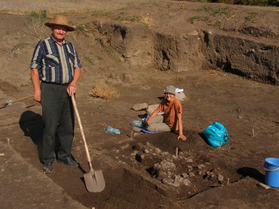 Scythian excavations Crimea