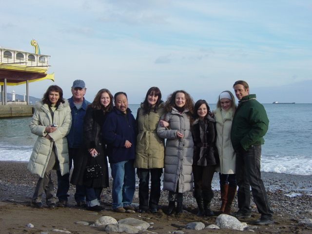 DU guides wotking with group tours in Ukraine