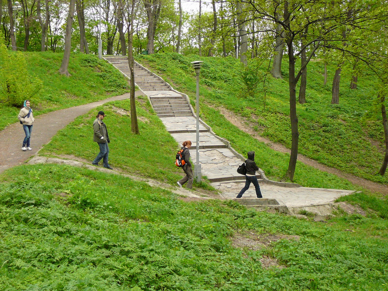 Open air trips in nature are popular among Ukrainians